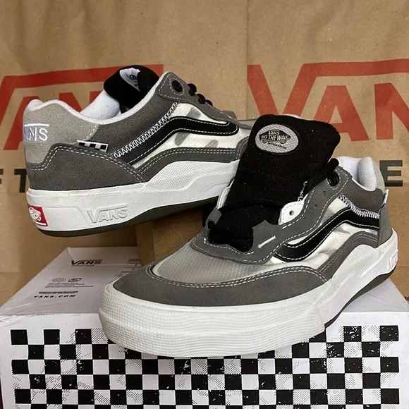 Vans Berle Grey/Black/White WMNS - Picture 9 of 16